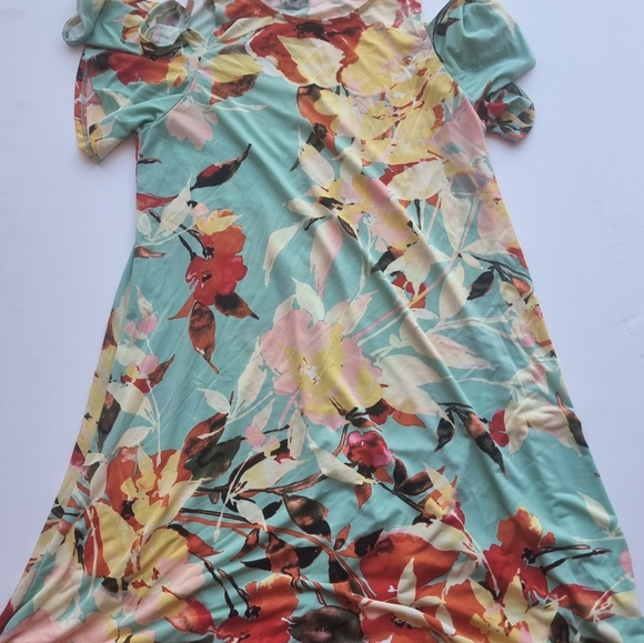 Floral print dress size 4 by London Times - Picture 2 of 2
